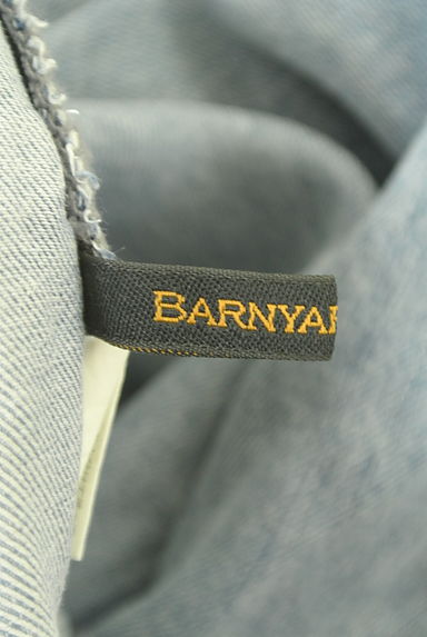 BARNYARDSTORM（バンヤードストーム）の古着「ハイウエストデニム風ワイドパンツ（パンツ）」大画像６へ