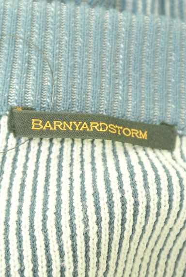 BARNYARDSTORM（バンヤードストーム）の古着「二色リブニットカーディガン（カーディガン・ボレロ）」大画像６へ