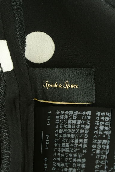 Spick and Span（スピック＆スパン）の古着「オープンカラードット柄ブラウス（ブラウス）」大画像６へ