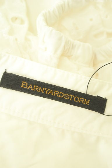 BARNYARDSTORM（バンヤードストーム）の古着「カットワークレース袖スキッパーブラウス（カットソー・プルオーバー）」大画像６へ