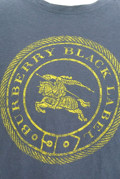 BURBERRY BLACK LABEL（バーバリーブラックレーベル）の古着「ビッグロゴTシャツ（カットソー・プルオーバー）」大画像４へ