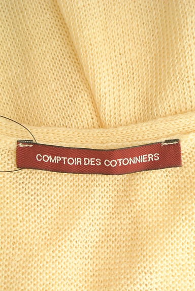 Comptoir des Cotonniers（コントワーデコトニエ）の古着「リネンローゲージニットカーディガン（カーディガン・ボレロ）」大画像６へ