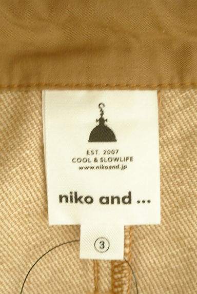 niko and...（ニコ アンド）の古着「ベルト付きアシメロングジャンパースカート（キャミワンピース）」大画像６へ