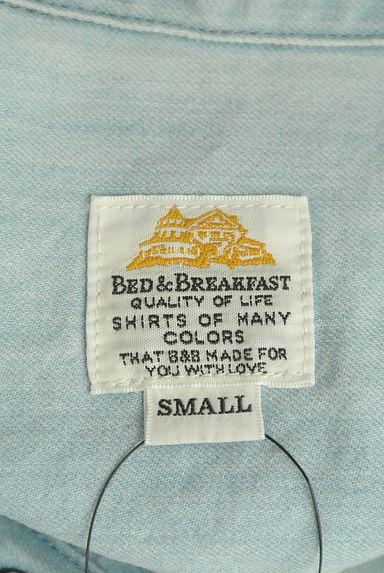 bed&breakfast（ベッドアンドブレックファスト）の古着「ヴィンテージ風ダンガリーシャツ（カジュアルシャツ）」大画像６へ