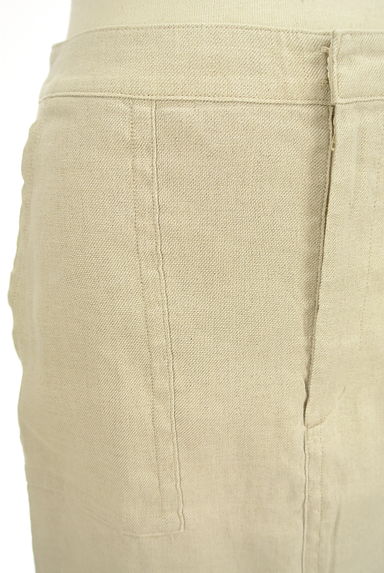SLOBE IENA（スローブイエナ）の古着「麻混ベイカーロングタイトスカート（ロングスカート・マキシスカート）」大画像４へ