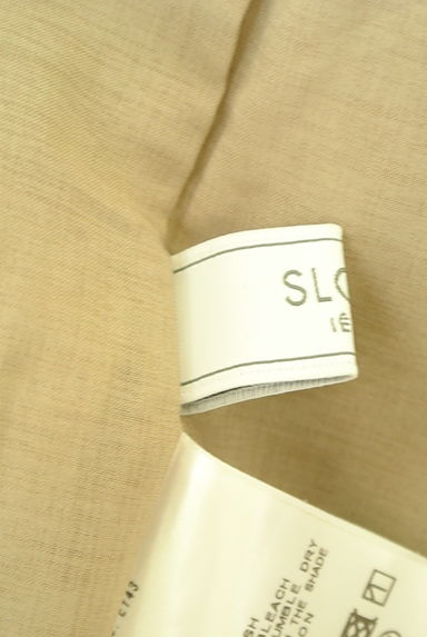 SLOBE IENA（スローブイエナ）の古着「麻混ベイカーロングタイトスカート（ロングスカート・マキシスカート）」大画像６へ