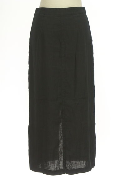 SLOBE IENA（スローブイエナ）の古着「麻混スリットベイカーロングスカート（ロングスカート・マキシスカート）」大画像２へ