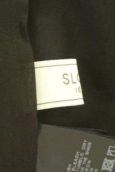 SLOBE IENA（スローブイエナ）の古着「麻混スリットベイカーロングスカート（ロングスカート・マキシスカート）」大画像６へ