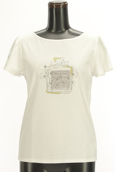 Couture Brooch（クチュールブローチ）の古着「フレアスリーブプリントＴシャツ（Ｔシャツ）」大画像１へ