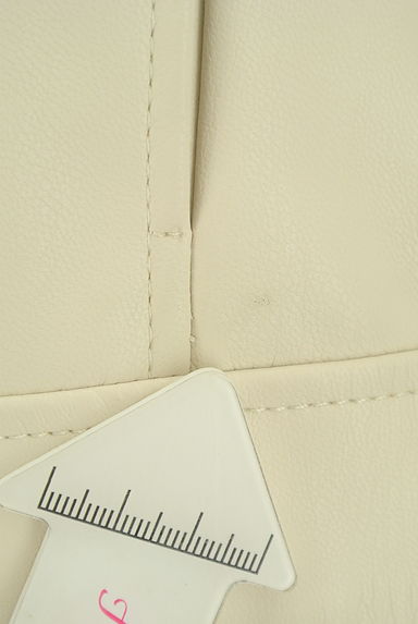 NATURAL BEAUTY BASIC（ナチュラルビューティベーシック）の古着「エコレザーノーカラージャケット（ブルゾン・スタジャン）」大画像５へ