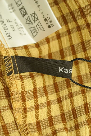 Kastane（カスタネ）の古着「ボリューム袖チェック柄ブラウス（ブラウス）」大画像６へ