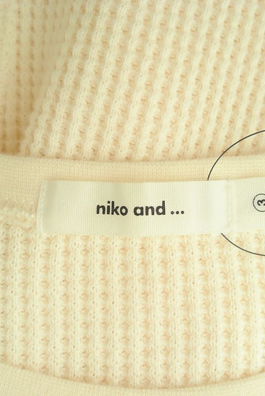 niko and...（ニコ アンド）の古着「ワッフルカットソー（カットソー・プルオーバー）」大画像６へ