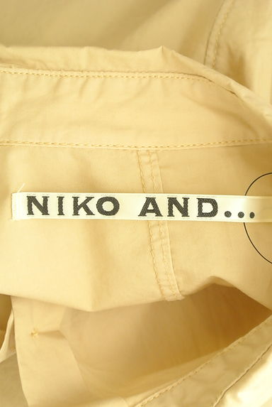 niko and...（ニコ アンド）の古着「テールカットルーズシャツ（ブラウス）」大画像６へ