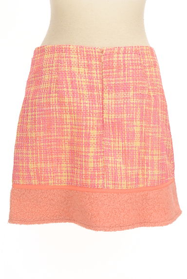 MERCURYDUO（マーキュリーデュオ）の古着「花刺繍×チェック柄ミニスカート（ミニスカート）」大画像２へ