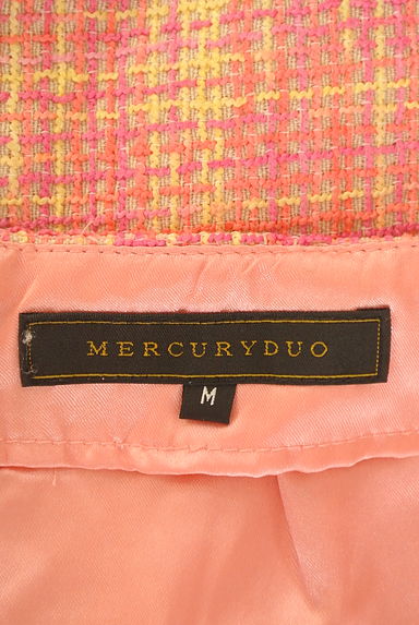 MERCURYDUO（マーキュリーデュオ）の古着「花刺繍×チェック柄ミニスカート（ミニスカート）」大画像６へ