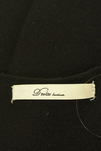 Droite lautreamont（ドロワットロートレアモン）の古着「ベルト付き膝上ニットワンピース（ワンピース・チュニック）」大画像６へ