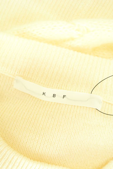 KBF（ケービーエフ）の古着「ケーブル編みドロップショルダーゆるニット（セーター）」大画像６へ