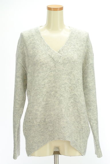 MOUSSY（マウジー）の古着「Vネックニットプルオーバー（セーター）」大画像１へ