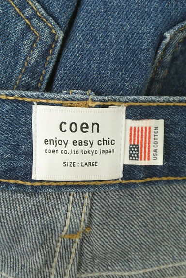 coen（コーエン）の古着「デザインテーパードデニムパンツ（デニムパンツ）」大画像６へ