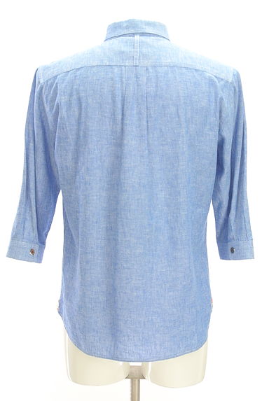 Ciaopanic（チャオパニック）の古着「刺繍胸ポケット五分袖シャツ（カジュアルシャツ）」大画像２へ