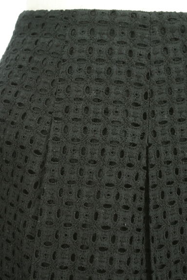 M-premier（エムプルミエ）の古着「透かし編み膝上フレアスカート（スカート）」大画像４へ