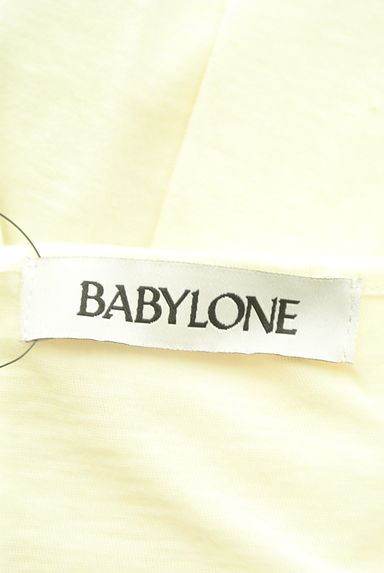 BABYLONE（バビロン）の古着「カシミヤ混シアーカットソー（カットソー・プルオーバー）」大画像６へ