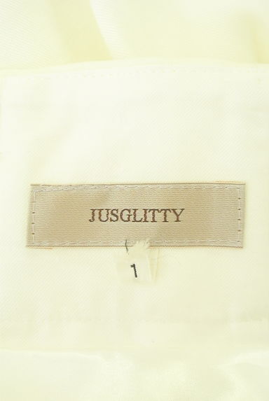 JUSGLITTY（ジャスグリッティー）の古着「ハイウエストセンタープレスワイドパンツ（パンツ）」大画像６へ