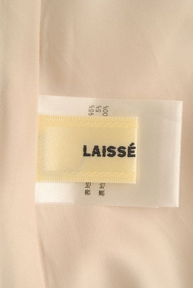 LAISSE PASSE（レッセパッセ）の古着「ベルト付き花柄フェミニン膝下ワンピース（ワンピース・チュニック）」大画像６へ