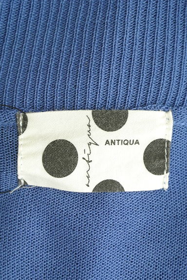 antiqua（アンティカ）の古着「オーバーサイズシアーニットカーディガン（カーディガン・ボレロ）」大画像６へ