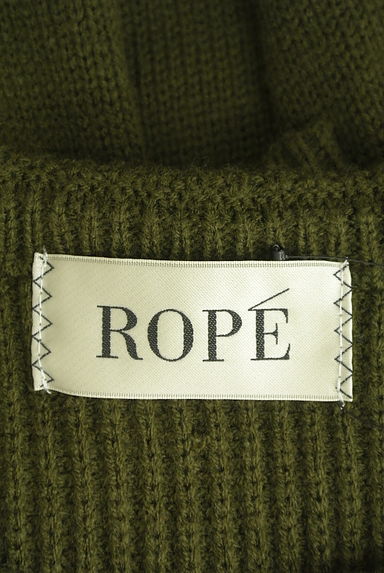 ROPE（ロペ）の古着「ボートネック膝上ニットワンピース（ワンピース・チュニック）」大画像６へ