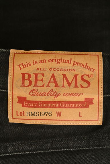 BEAMS Men's（ビームス　メンズ）の古着「ブラックデニムパンツ（デニムパンツ）」大画像６へ