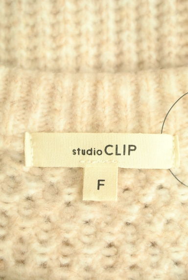 studio CLIP（スタディオクリップ）の古着「袖切替膝丈ニットワンピース（ワンピース・チュニック）」大画像６へ