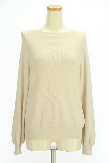 MOUSSY（マウジー）の古着「ボートネックニットプルオーバー（ニット）」大画像１へ