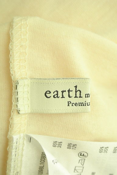 earth music&ecology（アースミュージック＆エコロジー）の古着「花柄チュール切替ハイネックカットソー（カットソー・プルオーバー）」大画像６へ