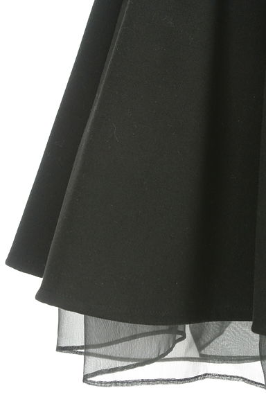 JILL by JILLSTUART（ジルバイジルスチュアート）の古着「バックリボンフレンチスリーブミニワンピース（ワンピース・チュニック）」大画像５へ