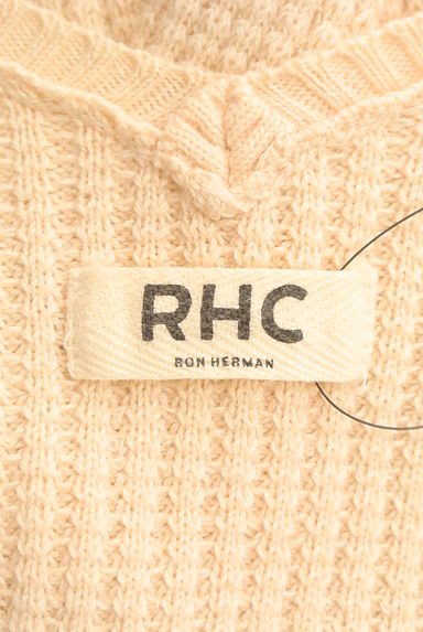 Ron Herman（ロンハーマン）の古着「バックVネックワッフルニットプルオーバー（ニット）」大画像６へ