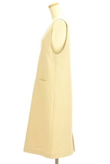 ROSSO（ロッソ）の古着「膝下丈Vネックジャンパースカート（キャミワンピース）」大画像３へ