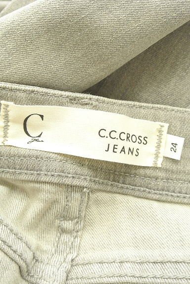 C.C.CROSS（シーシークロス）の古着「ウォッシュド加工スキニーデニムパンツ（デニムパンツ）」大画像６へ