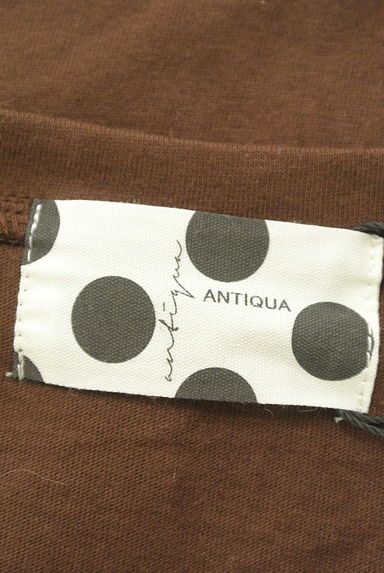 antiqua（アンティカ）の古着「斜めヘンリーネックトップス（カットソー・プルオーバー）」大画像６へ