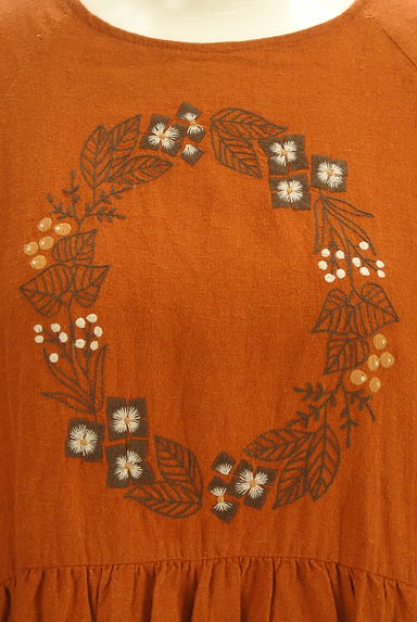 SM2（サマンサモスモス）の古着「花刺繍入りロングワンピース（ワンピース・チュニック）」大画像４へ