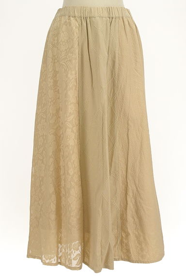 SM2（サマンサモスモス）の古着「刺繍切替ロングスカート（ロングスカート・マキシスカート）」大画像１へ