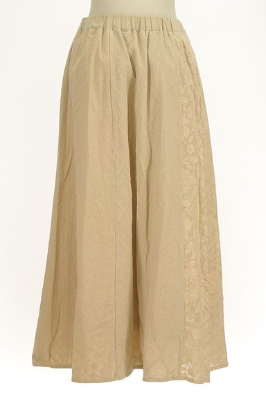 SM2（サマンサモスモス）の古着「刺繍切替ロングスカート（ロングスカート・マキシスカート）」大画像２へ