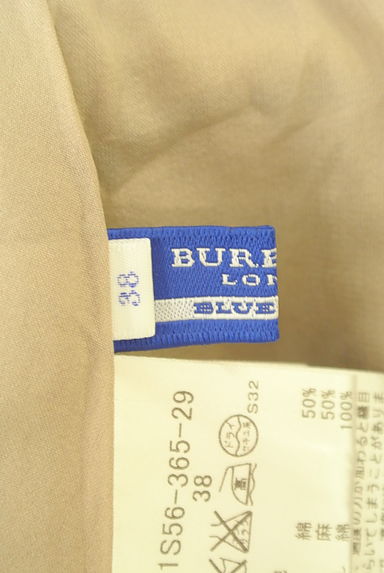 BURBERRY BLUE LABEL（バーバリーブルーレーベル）の古着「リネン混ボーダーミニスカート（ミニスカート）」大画像６へ
