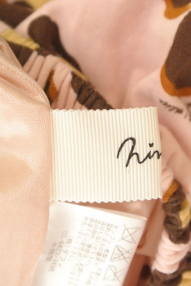 Ninamew（ニーナミュウ）の古着「レオパード柄スウェットミニスカート（ミニスカート）」大画像６へ