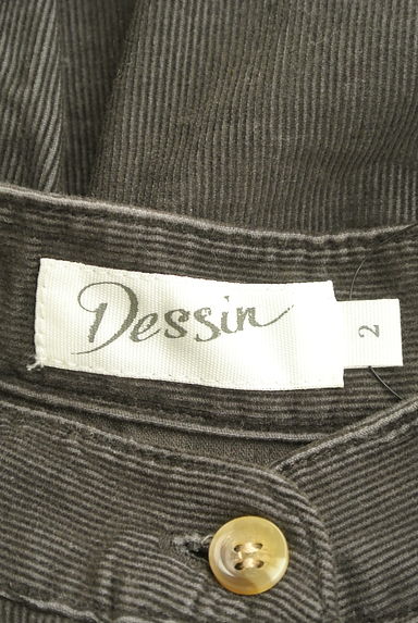 Dessin（デッサン）の古着「バンドカラ―コーデュロイミモレ丈シャツワンピ（ワンピース・チュニック）」大画像６へ