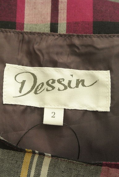 Dessin（デッサン）の古着「チェック柄ロングフレアワンピース（ワンピース・チュニック）」大画像６へ