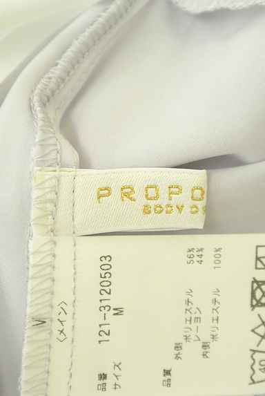 PROPORTION BODY DRESSING（プロポーションボディ ドレッシング）の古着「ベルト付きチェック柄オーガンジーロングスカート（ロングスカート・マキシスカート）」大画像６へ