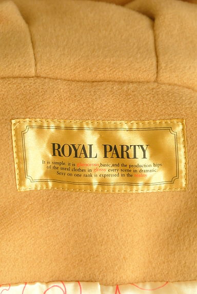 ROYAL PARTY（ロイヤルパーティ）の古着「ファー付きドルマンスリーブボリュームコート（コート）」大画像６へ