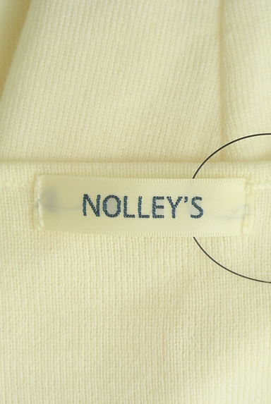 NOLLEY'S（ノーリーズ）の古着「スリット入りVネックニットプルオーバー（ニット）」大画像６へ