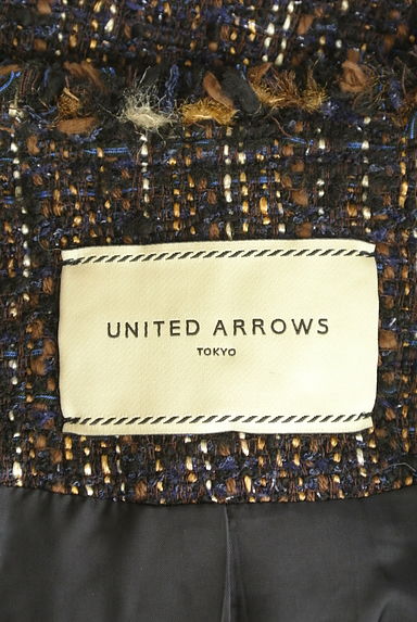 UNITED ARROWS（ユナイテッドアローズ）の古着「フリンジラメツイードジャケット（ジャケット）」大画像６へ